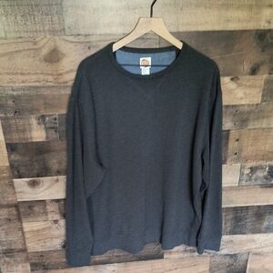 C&C California Dark Gray Crewneck Sweater Sz XXL Men